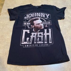 Women’s Johnny Cash T-shirt, size small